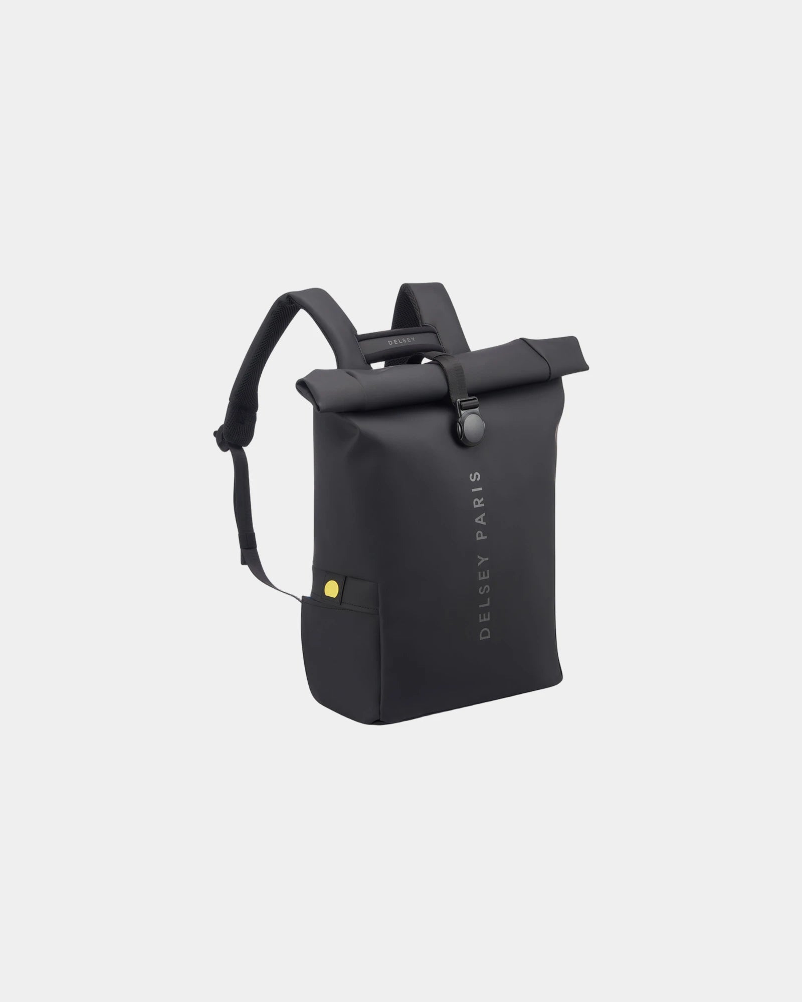 Custom recycled rolltop backpack Delsey Turenne Soft - 1